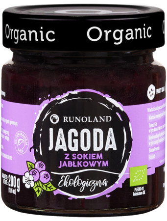 Słodka Przekąska Jagoda BIO (2 szt x 200 g)