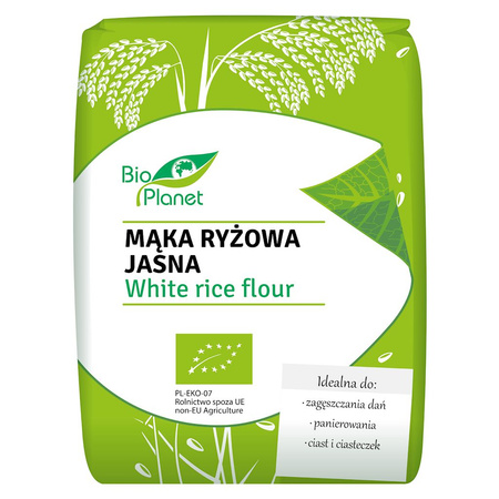 Mąka Ryżowa Jasna BIO (2 szt x 1 kg)