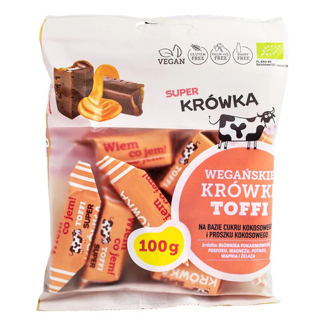 Krówki O Smaku Toffi Bezmleczne Bezglutenowe Bio (6 szt x 100 g)