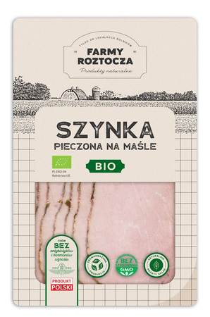 Szynka Na Maśle Pieczona Plastry BIO 100 g