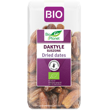 Daktyle Suszone Bezglutenowe BIO (2 szt x 400 g)