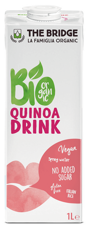 Napój Quinoa z Ryżem Bez Dodatku Cukrów Bezglutenowy BIO 1 L