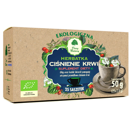 Herbatka Ciśnienie Krwi BIO (25 x 2 g) 50 g