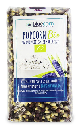 Popcorn (Ziarno Kukurydzy Niebieskiej) Bezglutenowe BIO 350 g