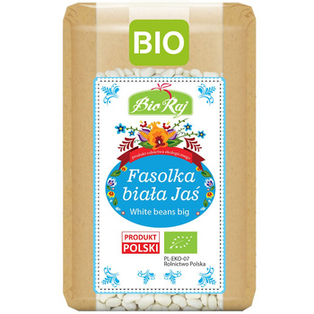Fasolka Biała Jaś BIO (Polska) (3 szt x 400 g)