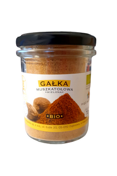 Gałka Muszkatołowa Mielona Bezglutenowa BIO (2 szt x 70 g)