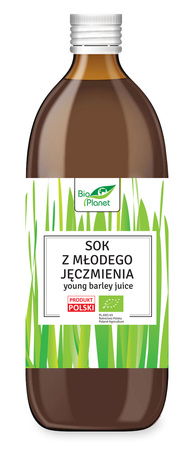 Sok z Młodego Jęczmienia BIO 500 ml