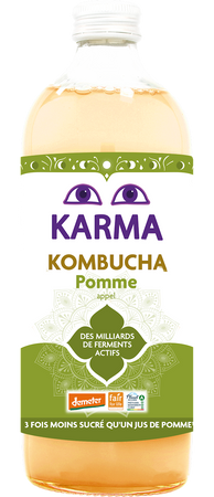 Kombucha Z Jabłkiem Fair For Life Demeter Bio 1 L