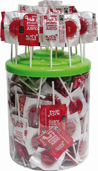 Lizaki Płaskie Fair Trade Bezglutenowe BIO (200 szt x 6 g)