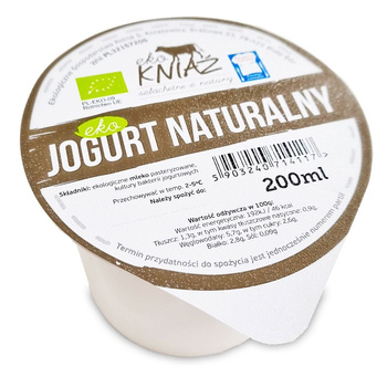 Jogurt Naturalny 1,3 % BIO 200 ml
