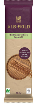 Makaron (Orkiszowy Razowy) Spaghetti BIO  - Alb (3 szt x 500 g)
