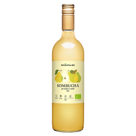 Kombucha Gruszkowa BIO 750 ml