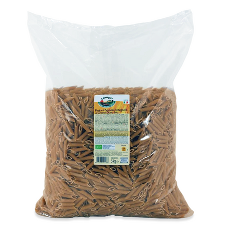 Makaron (Semolinowy Razowy) Penne BIO 5 kg
