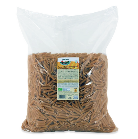 Makaron (Semolinowy Razowy) Penne Bio 5 kg