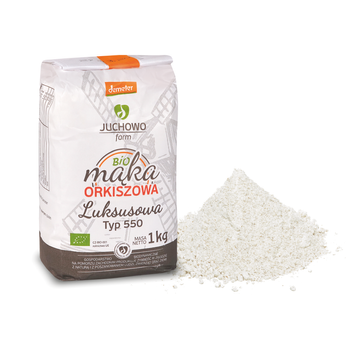 Mąka Orkiszowa Luksusowa Typ 550 Demeter BIO (2 szt x 1 kg)