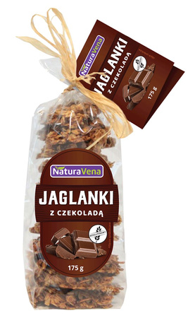 Ciastka Jaglanki z Czekoladą Bezglutenowe 175 g