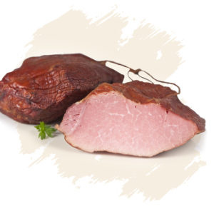 Szynka Olchowa Wielkopolska wędzona, pieczona (300 g)