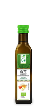 Ocet Jabłkowy 5 % Niefiltrowany BIO (4 szt x 250 ml)