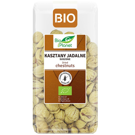 Kasztany Jadalne Suszone Bezglutenowe BIO 400 g