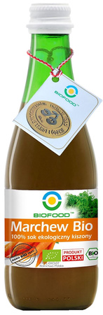 Sok z Marchwi Kiszonej Nfc Bezglutenowy BIO (3 szt x 300 ml)
