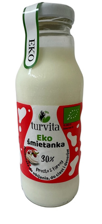 Śmietanka 30 % BIO (2 szt x 300 ml)