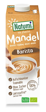 Napój Migdałowy Barista Nie Zawiera Cukrów BIO 1 L