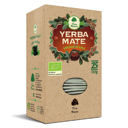 Yerba Mate BIO (25 x 2 g) (3 szt x 50 g)