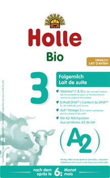 Mleko A2 Krowie 3 Następne Dla Niemowląt Po 6 Miesiącu BIO 400 g