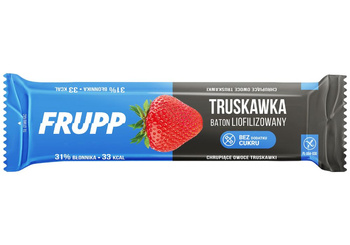 Baton Liofilizowany Truskawkowy Bezglutenowy (10 szt x 10 g)