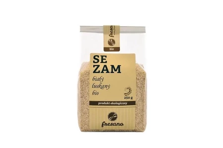 SEZAM BIAŁY ŁUSKANY BIO (250 g)