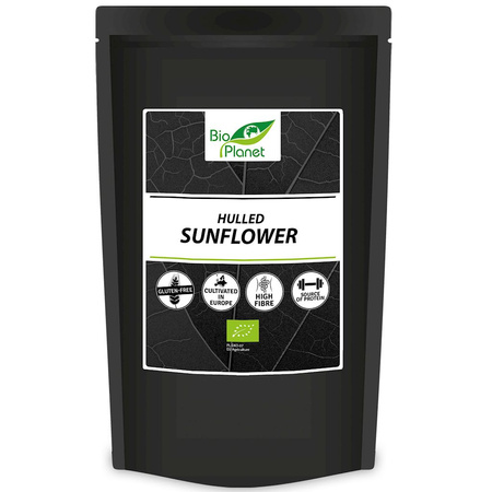 Słonecznik Łuskany Bezglutenowy BIO (2 szt x 800 g)