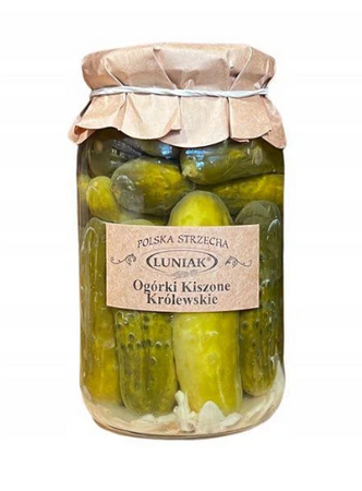 Ogórki Kiszone Królewskie 870 g (520 g)