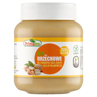 Krem z Orzeszków Ziemnych Prażonych 100 % Bezglutenowy BIO 360 g