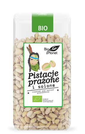 Pistacje Prażone i Solone BIO 300 g