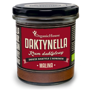 Krem Kokos - Daktyle Medjool - Malina Bezglutenowy BIO 280 g