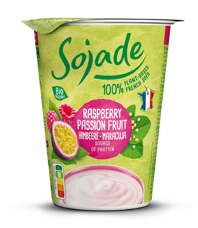 Deser Sojowy Malina - Marakuja Bezglutenowy BIO (2 szt x 400 g)