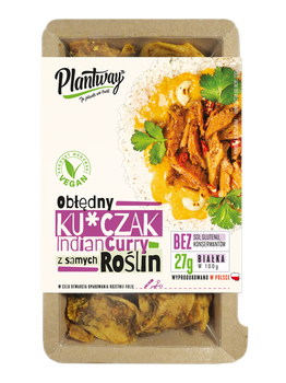 Kurczak Roślinny A'La indian Curry 160 g