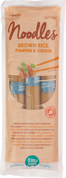 Makaron (Ryżowy Razowy z Dynią i Imbirem) Noodle Spaghetti Bezglutenowy BIO (2 szt x 250 g)