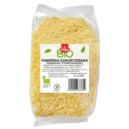 Panierka Kukurydziana Bezglutenowa BIO (3 szt x 200 g)