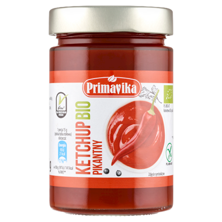 Ketchup Pikantny Bezglutenowy BIO (2 szt x 315 g)