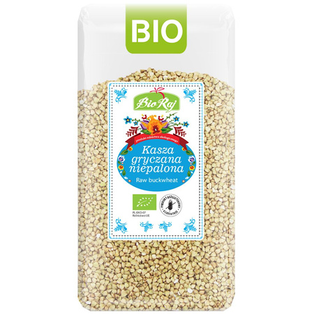 Kasza Gryczana Niepalona Bezglutenowa BIO (Polska) (4 szt x 500 g)