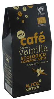 Kawa Mielona Arabica/Robusta z Wanilią Fair Trade BIO 125 g