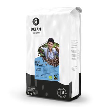 Kawa Ziarnista Bezkofeinowa Arabica/Robusta Fair Trade BIO 1 kg