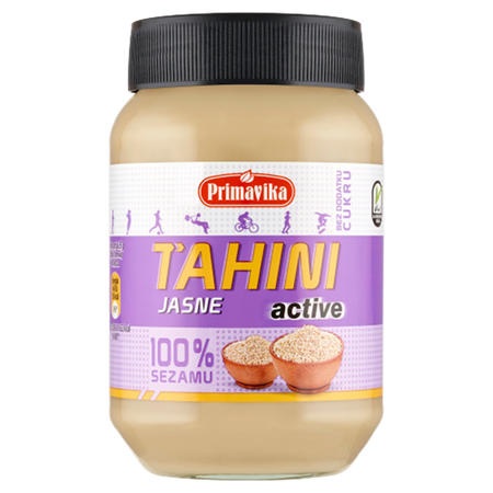 Tahini Jasne Active (Pasta Sezamowa) Bezglutenowe 460 g