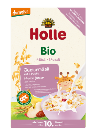 Kaszka Musli Junior z owocami od 10 Miesiąca Demeter BIO 250 g