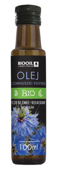 Olej z Czarnuszki Tłoczony Na Zimno BIO 100 ml