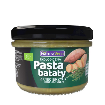 Pasta z Ciecierzycy i Batatów z Rozmarynem BIO (6 szt x 185 g)