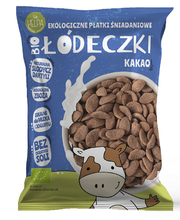 Łódeczki Jaglano - Orkiszowe z Kakao Bez Dodatku Cukrów BIO 260 g