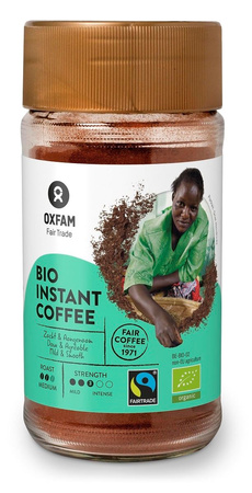 Kawa Rozpuszczalna Arabica/Robusta Tanzania Fair Trade BIO 100 g