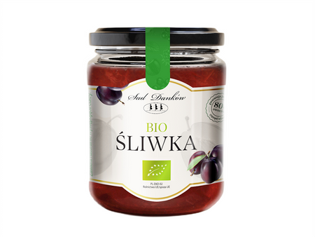 Śliwka 80 % BIO (2 szt x 260 g)